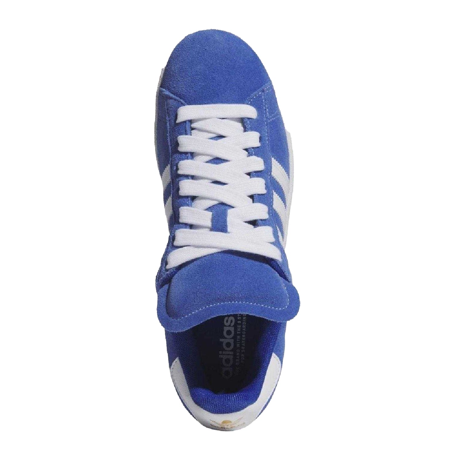 Blue - Lifestyle - Adidas Mens Campus 00s 3 Stripes Suede Trainers