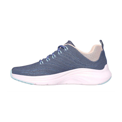 Navy-Multicoloured - Back - Skechers Womens-Ladies Vapor Foam Trainers
