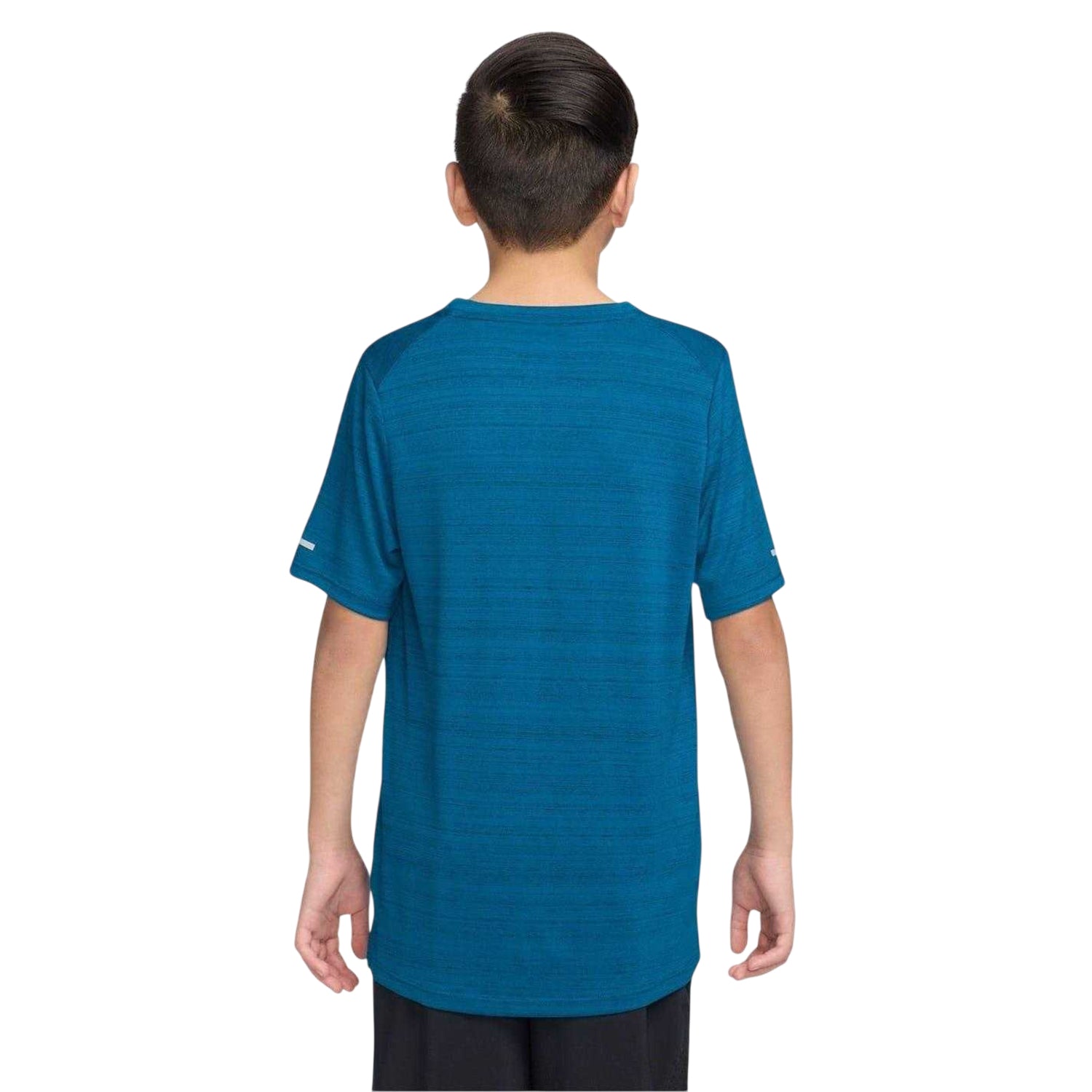 Abyss Blue - Back - Nike Boys Miler Dri-FIT Training Top