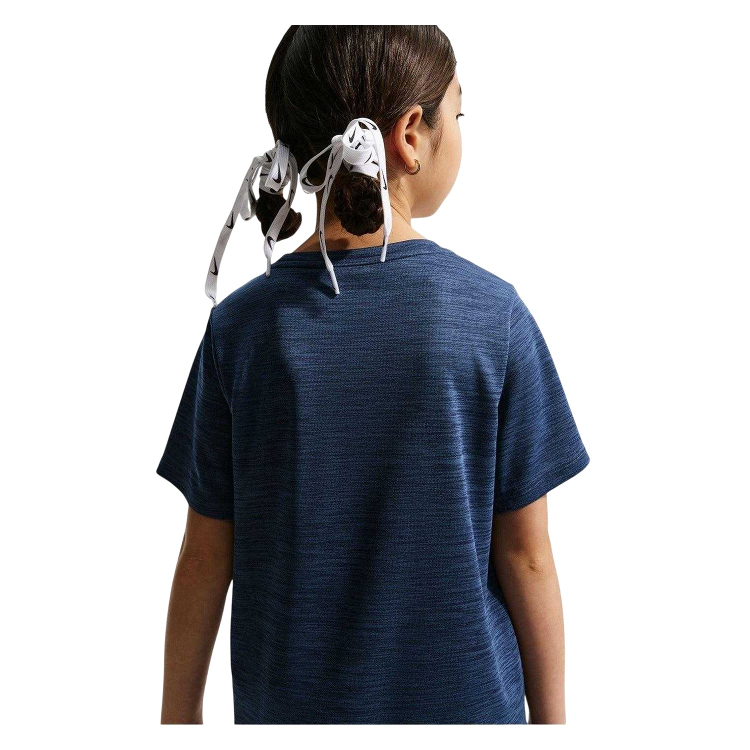 Navy - Back - Nike Boys Miler Dri-FIT Training Top