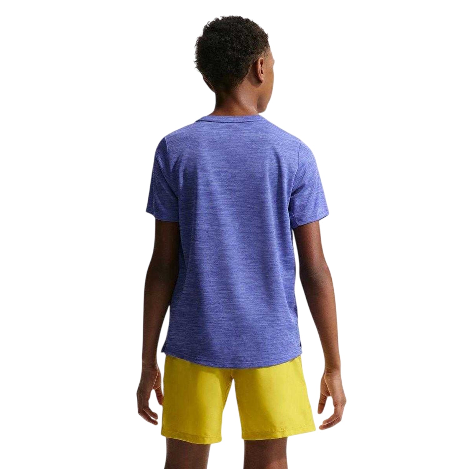 Lapis Blue - Back - Nike Boys Miler Dri-FIT Training Top