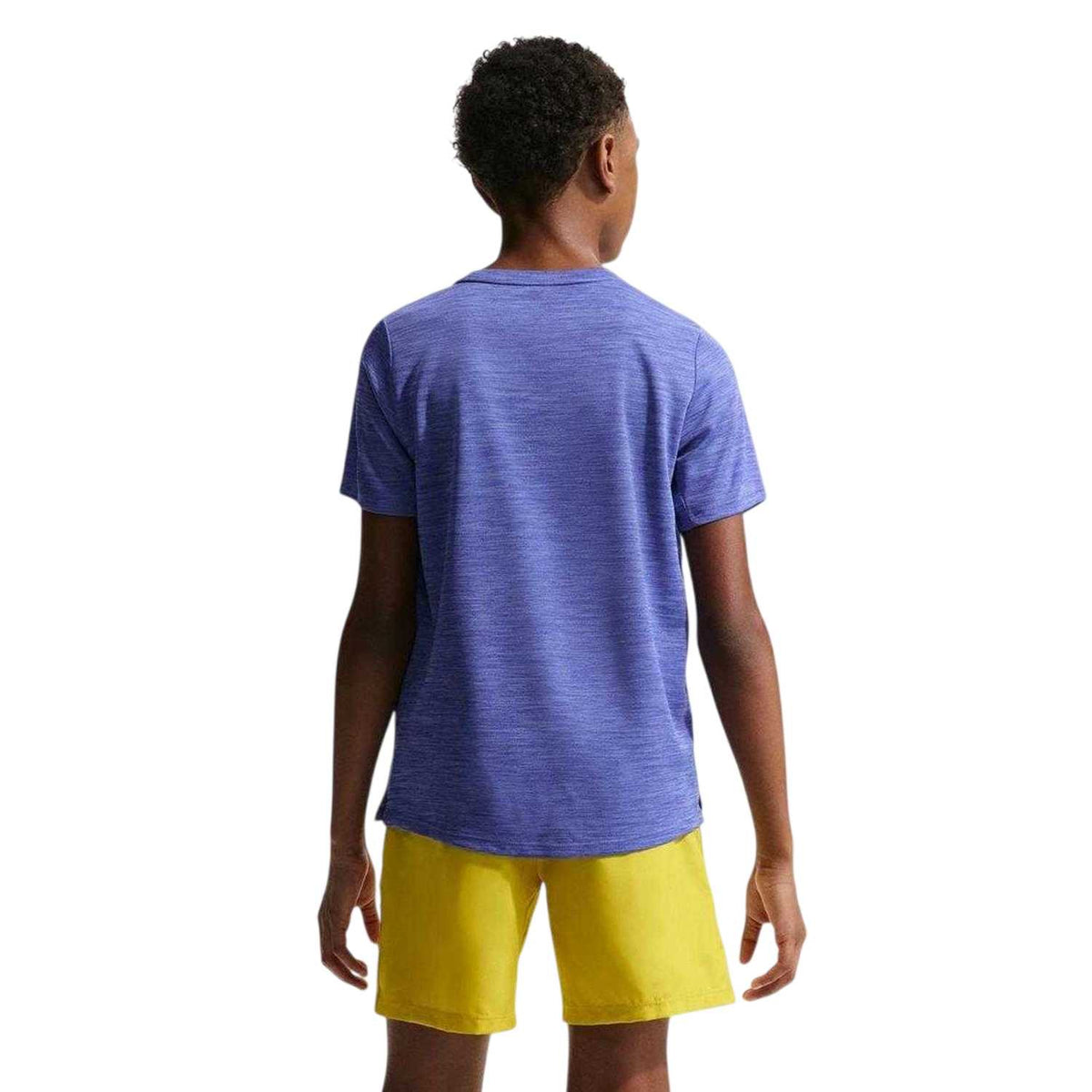 Lapis Blue - Back - Nike Boys Miler Dri-FIT Training Top