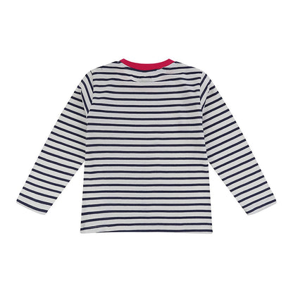 Multicoloured - Back - Lilly & Sid Childrens-Kids Regular Long-Sleeved T-Shirt