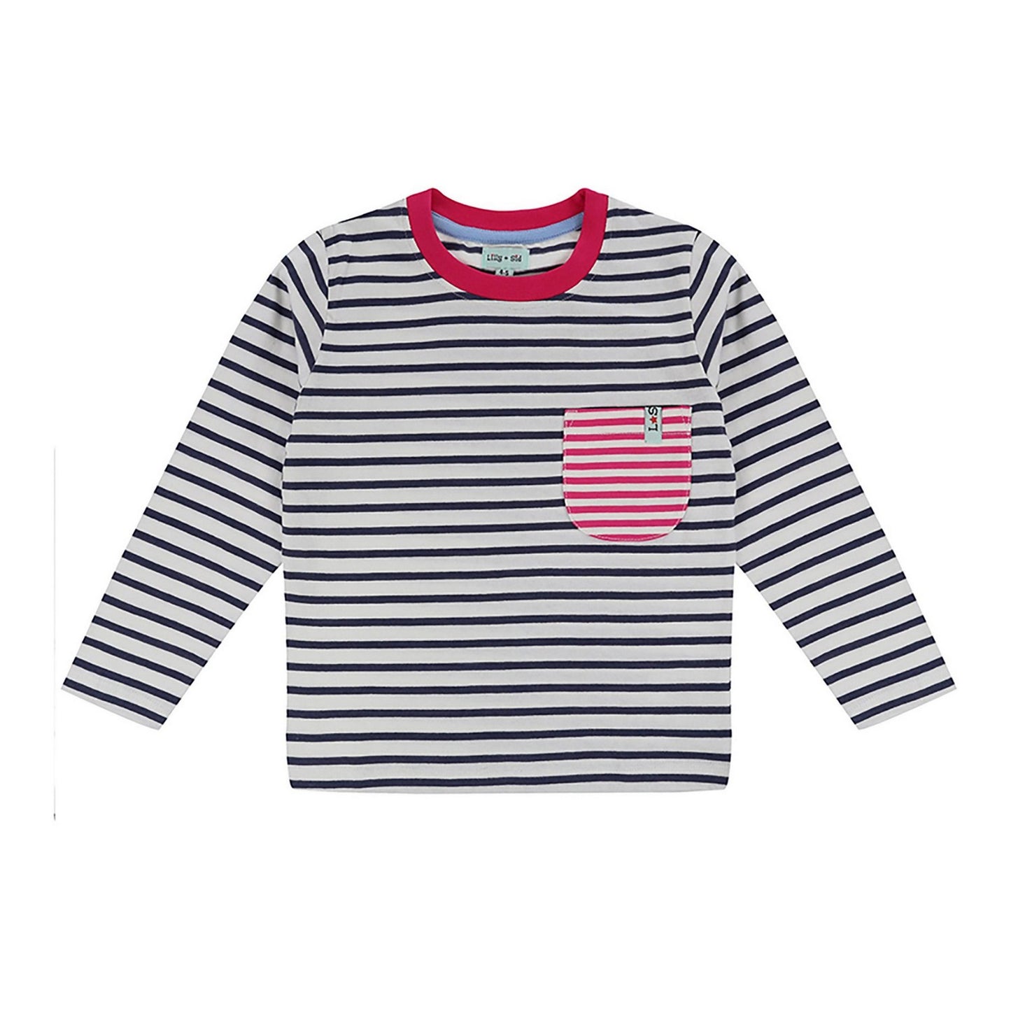 Multicoloured - Front - Lilly & Sid Childrens-Kids Regular Long-Sleeved T-Shirt