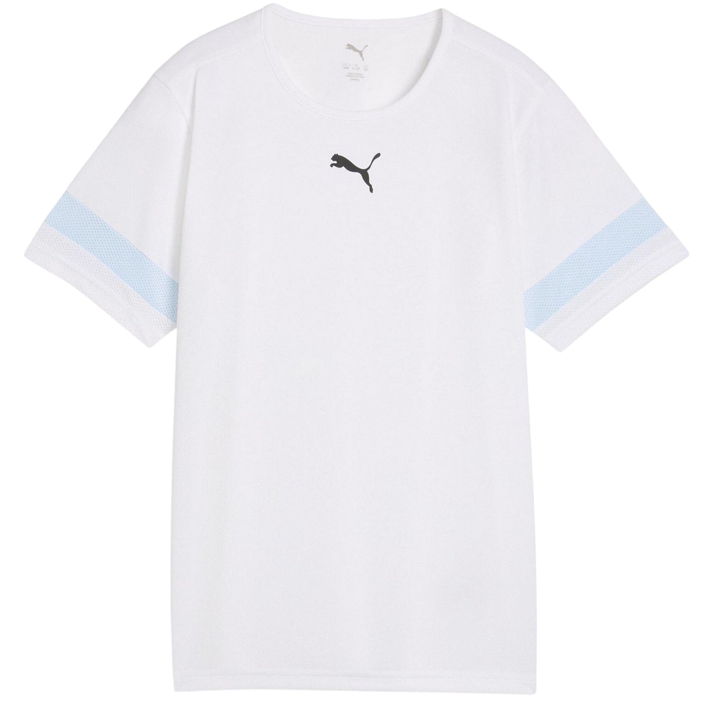 White-Blue - Front - Puma Childrens-Kids Performance T-Shirt