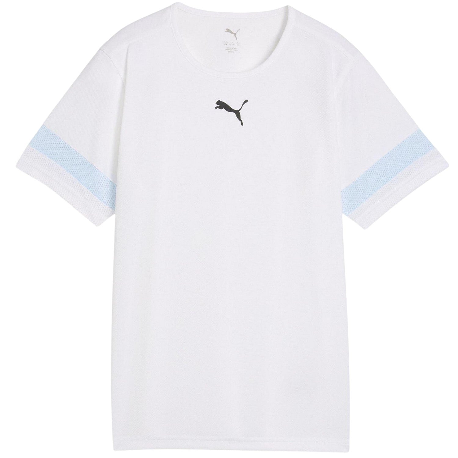 White-Blue - Front - Puma Childrens-Kids Performance T-Shirt