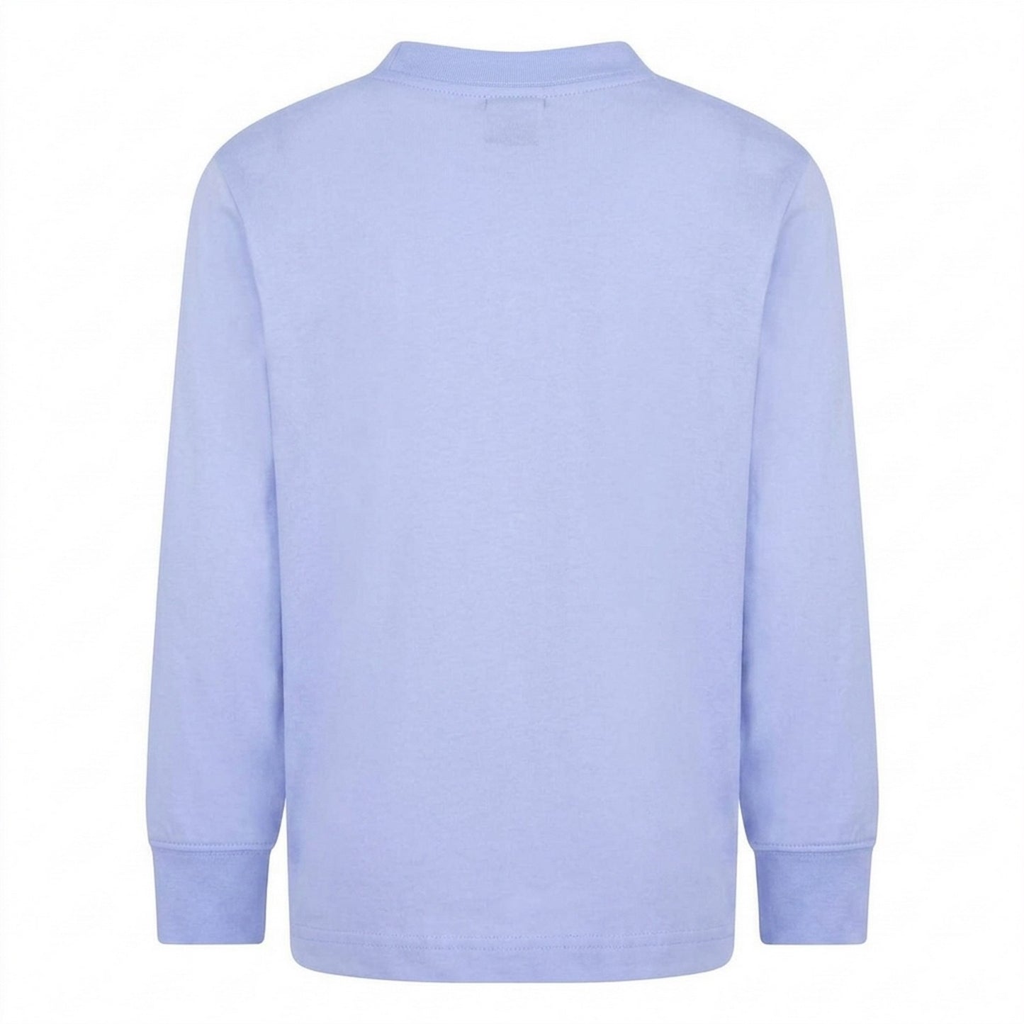 Blue - Back - Nike Childrens-Kids Just Do It Jersey Knit Long-Sleeved T-Shirt