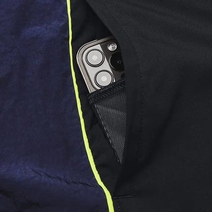 Black - Side - Under Armour Mens Run Anywhere Shorts