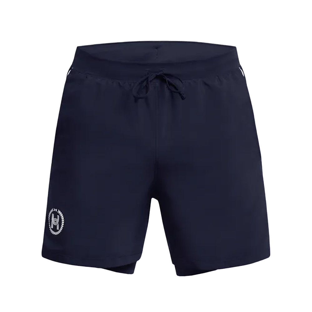 Blue - Front - Under Armour Mens Run Anywhere Shorts