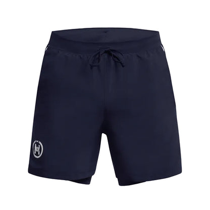 Blue - Front - Under Armour Mens Run Anywhere Shorts