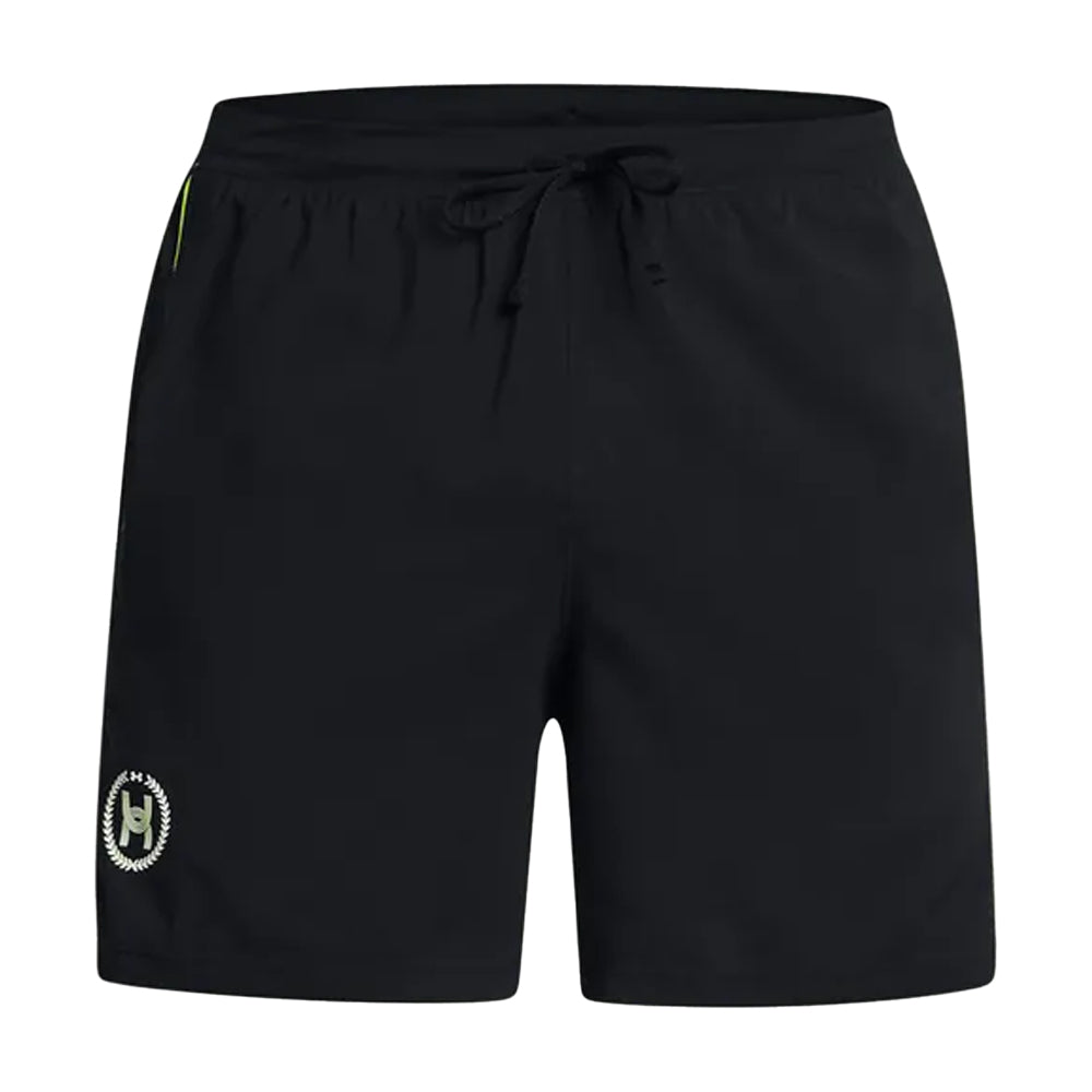 Black - Front - Under Armour Mens Run Anywhere Shorts