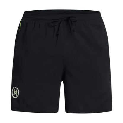 Black - Front - Under Armour Mens Run Anywhere Shorts