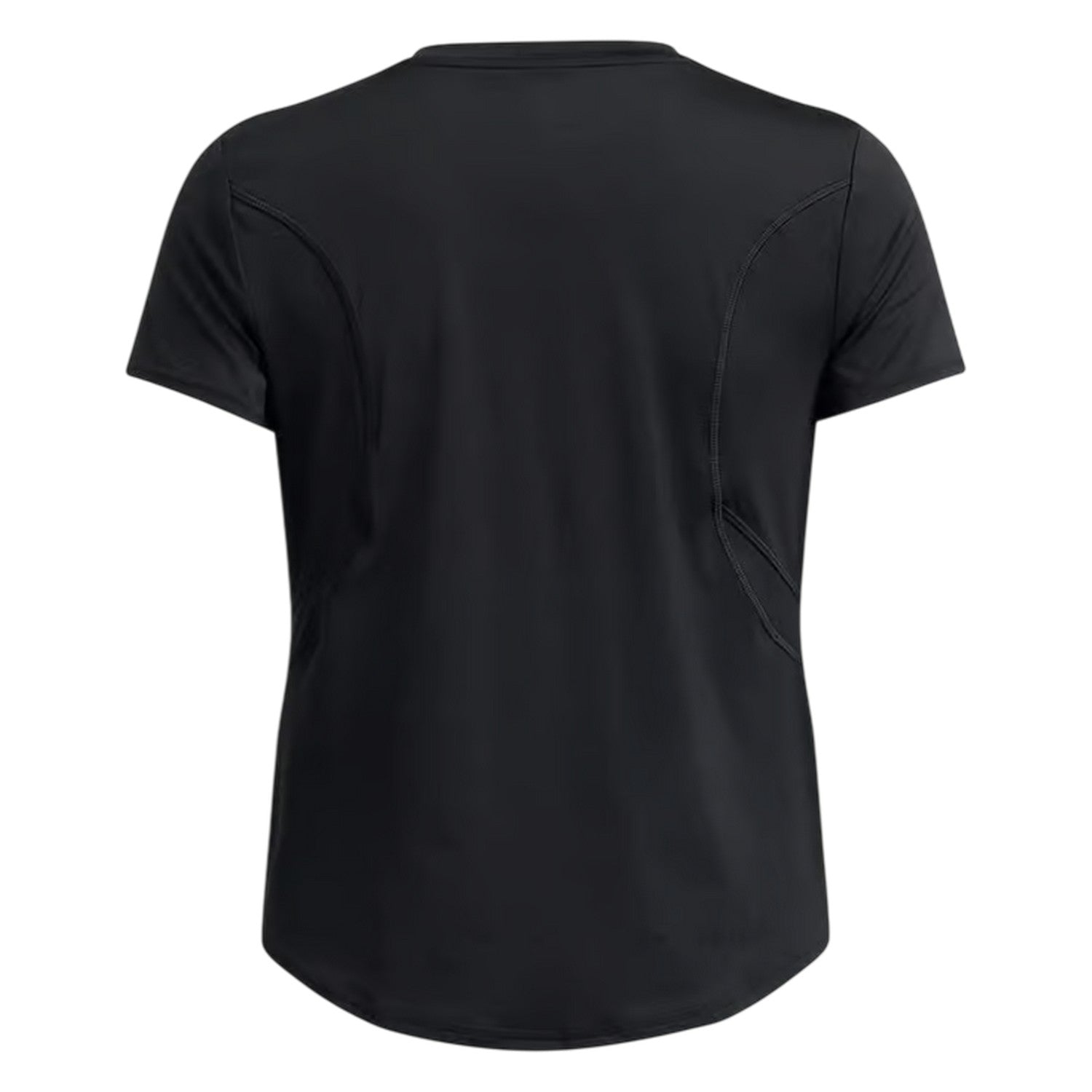 Black - Back - Under Armour Womens-Ladies Elite Vent Loose Fit Training T-Shirt