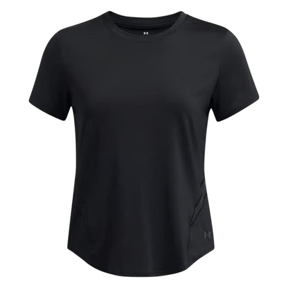 Black - Front - Under Armour Womens-Ladies Elite Vent Loose Fit Training T-Shirt