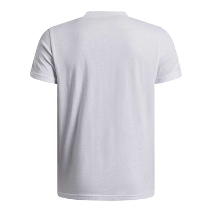 White-Black - Back - Under Armour Childrens-Kids Performance Triple Logo Basketball T-Shirt