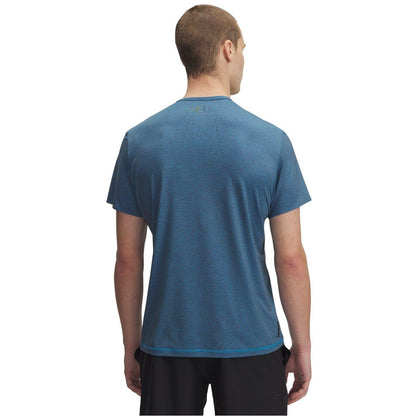 Blue - Back - Under Armour Mens Vanish Crew Neck Regular T-Shirt