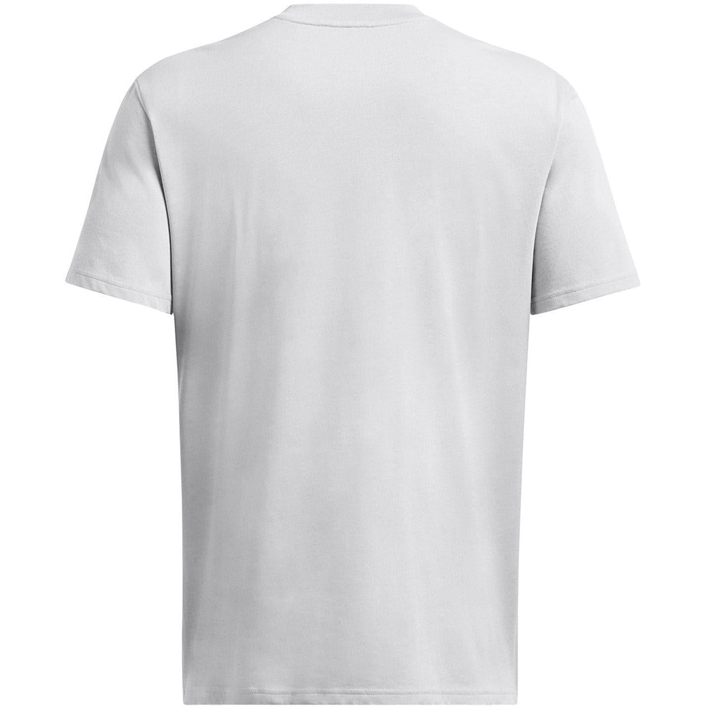 Frost Gray - Back - Under Armour Mens Performance Heavyweight Gym T-Shirt