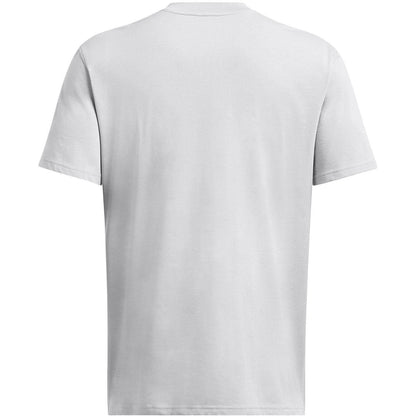 Frost Gray - Back - Under Armour Mens Performance Heavyweight Gym T-Shirt