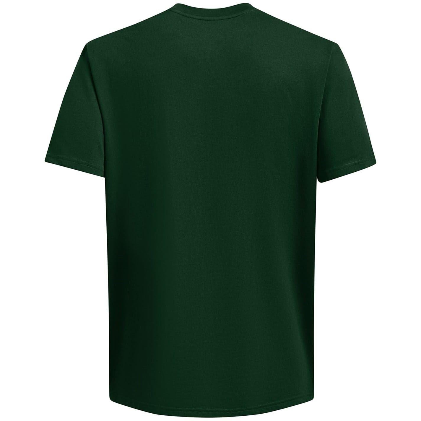 Green - Back - Under Armour Mens Performance Heavyweight Gym T-Shirt