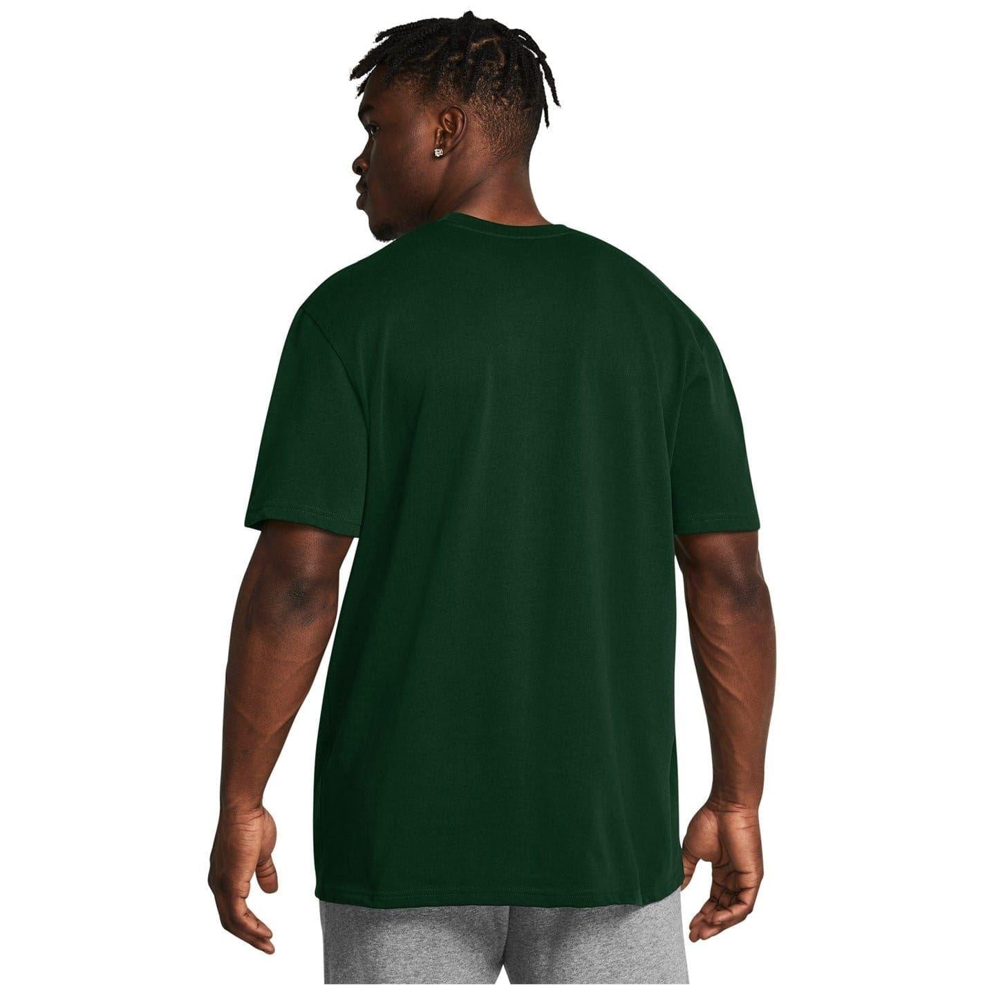 Green - Lifestyle - Under Armour Mens Performance Heavyweight Gym T-Shirt