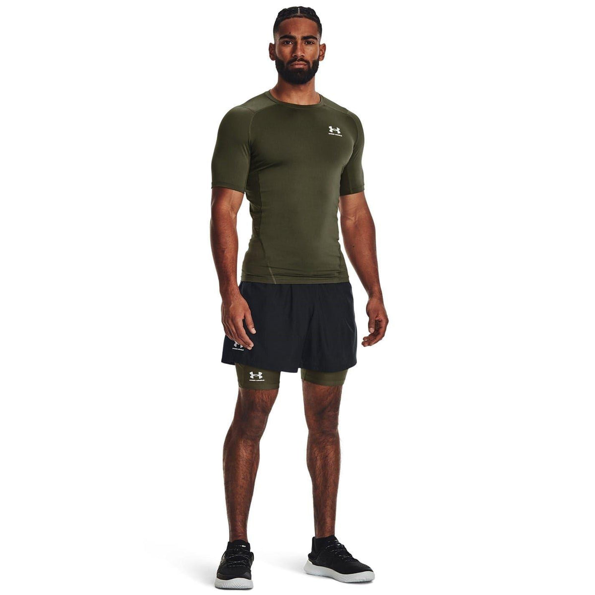 Marine OD Green - Lifestyle - Under Armour Mens HeatGear Training T-Shirt