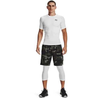 White - Lifestyle - Under Armour Mens HeatGear Training T-Shirt