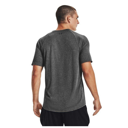 Carbon Heather - Back - Under Armour Mens Tech 2.0 T-Shirt