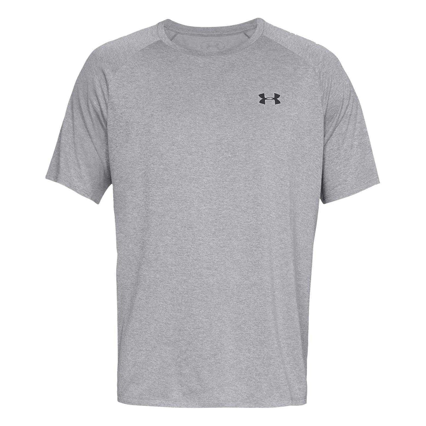 Light Steel Heather - Front - Under Armour Mens Tech 2.0 T-Shirt