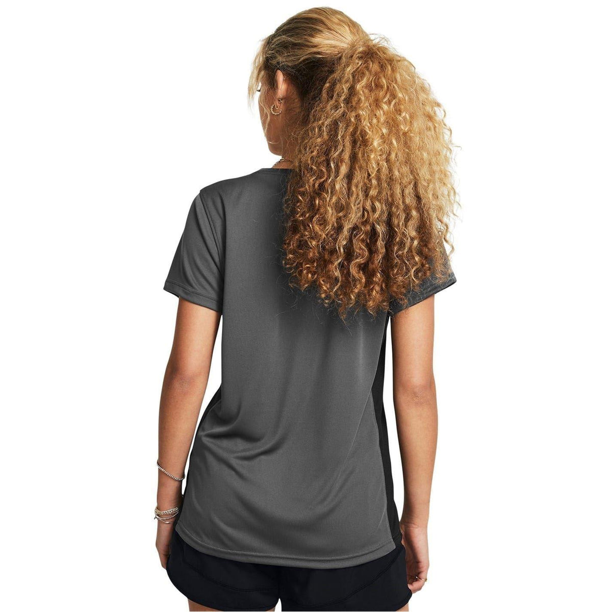 White Castlerock - Side - Under Armour Womens-Ladies Challenger Training T-Shirt