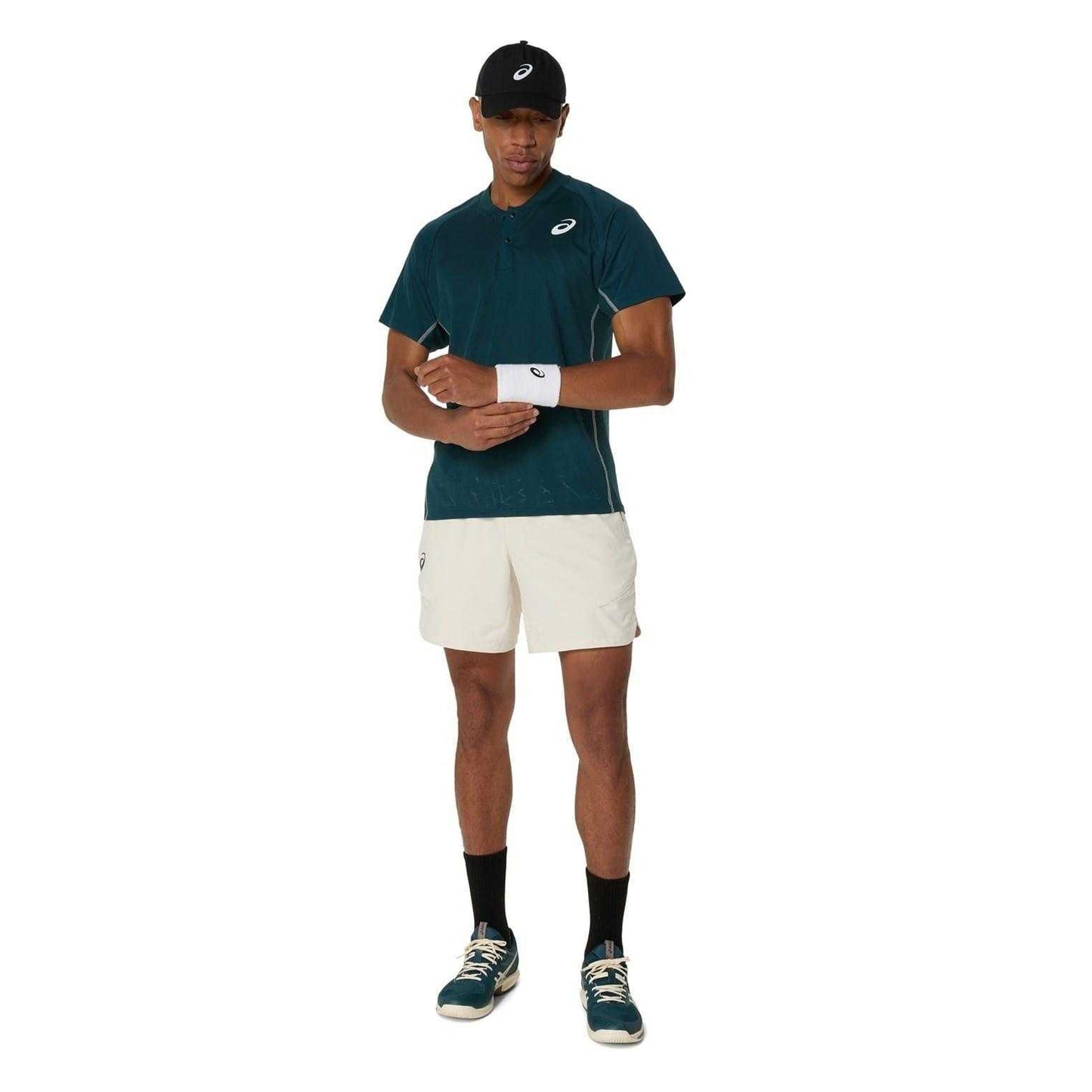 Green - Lifestyle - Asics Mens Match Polo Shirt