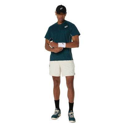 Green - Lifestyle - Asics Mens Match Polo Shirt