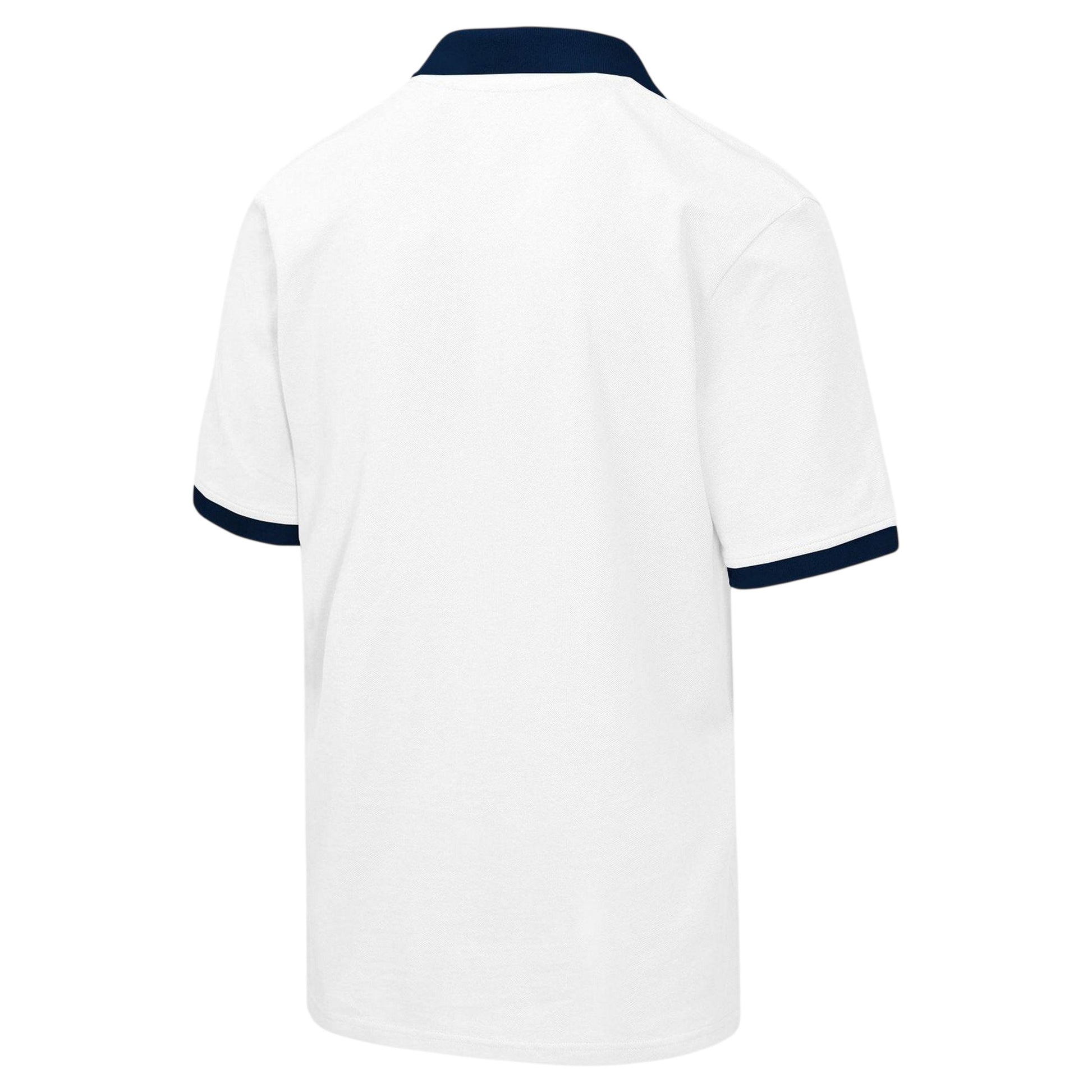 White - Back - Fifa Mens World Cup England FA Short-Sleeved Polo Shirt