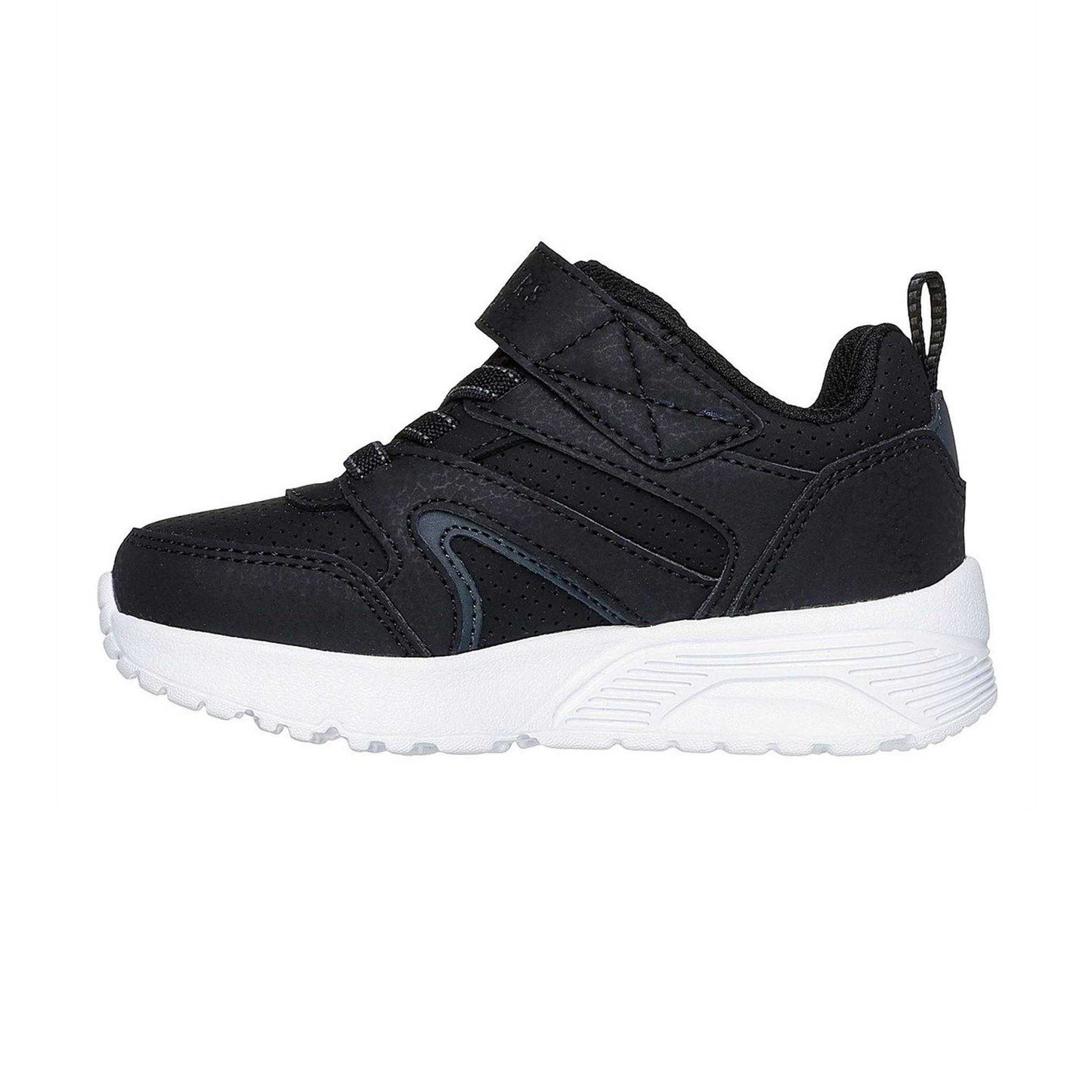 Black-White - Back - Skechers Boys Wavy Trainers