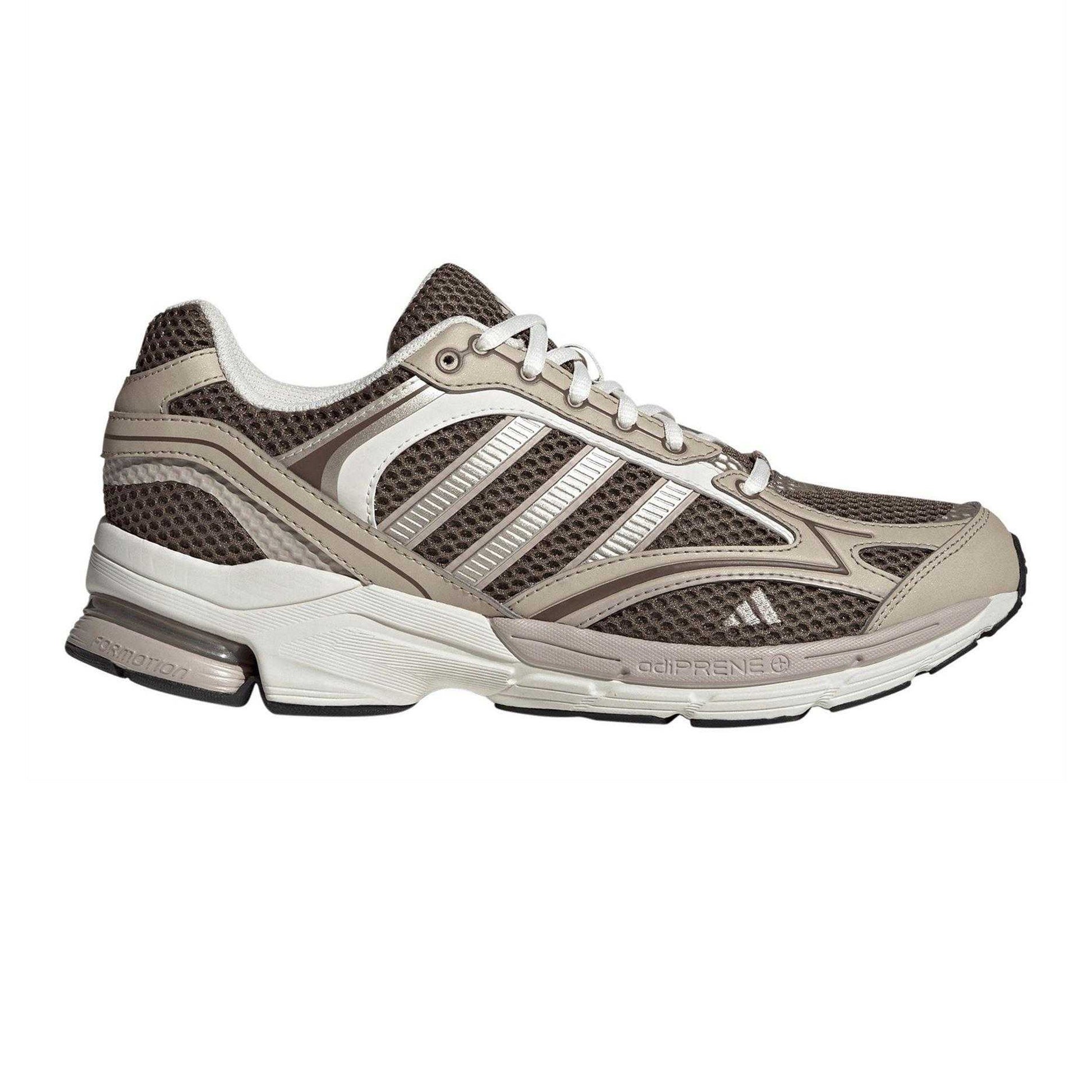 Off White-Brown - Lifestyle - Adidas Womens-Ladies Spiritain Trainers