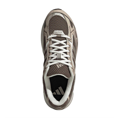 Off White-Brown - Pack Shot - Adidas Womens-Ladies Spiritain Trainers