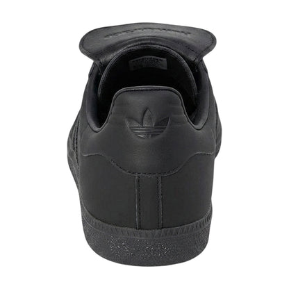 Charcoal - Back - Samba Womens-Ladies Humanrace Samba Leather Trainers