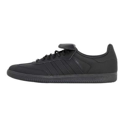 Charcoal - Side - Samba Womens-Ladies Humanrace Samba Leather Trainers