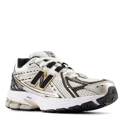 White-Gold - Lifestyle - New Balance Childrens-Kids 1906 Low Cut Trainers