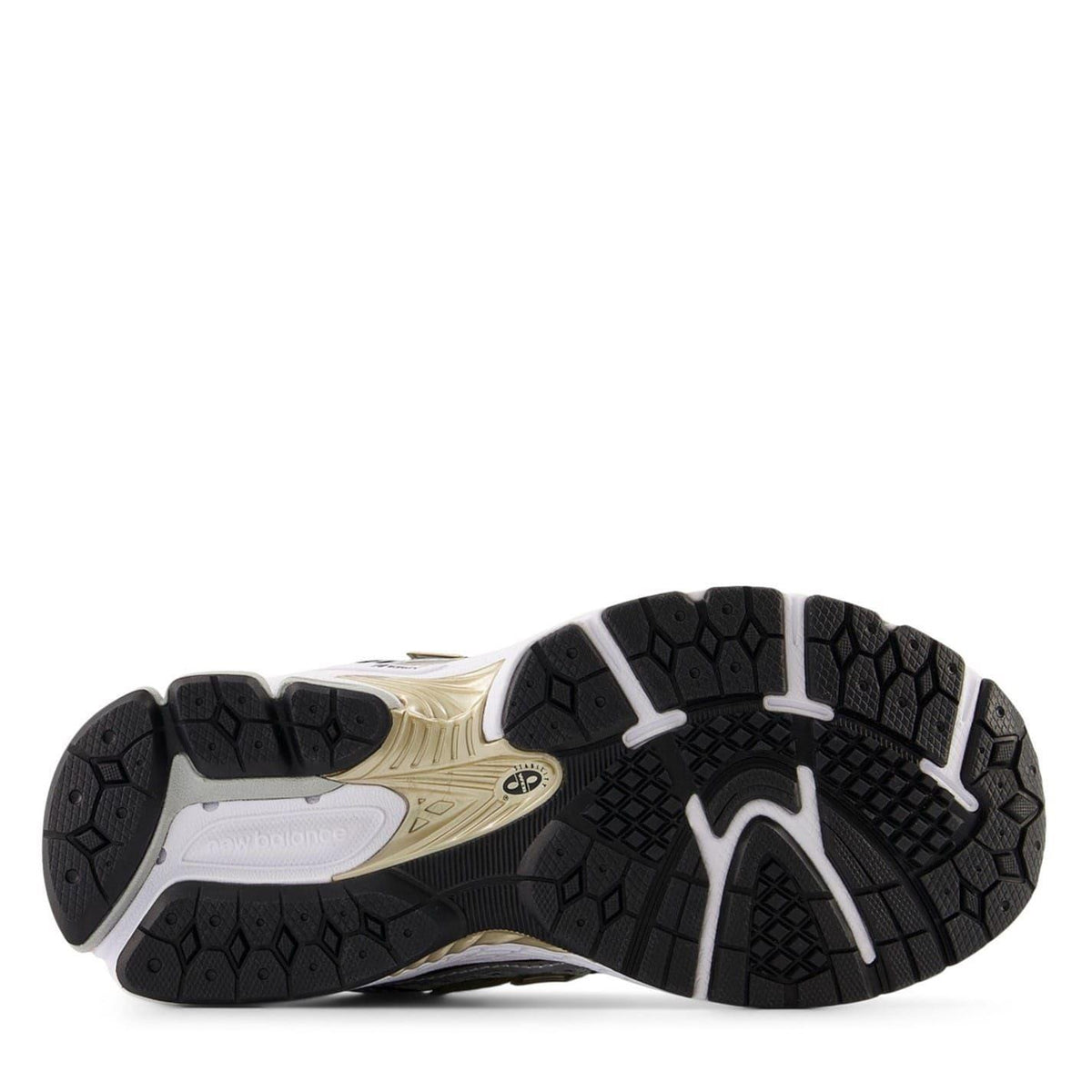 White-Gold - Pack Shot - New Balance Childrens-Kids 1906 Low Cut Trainers