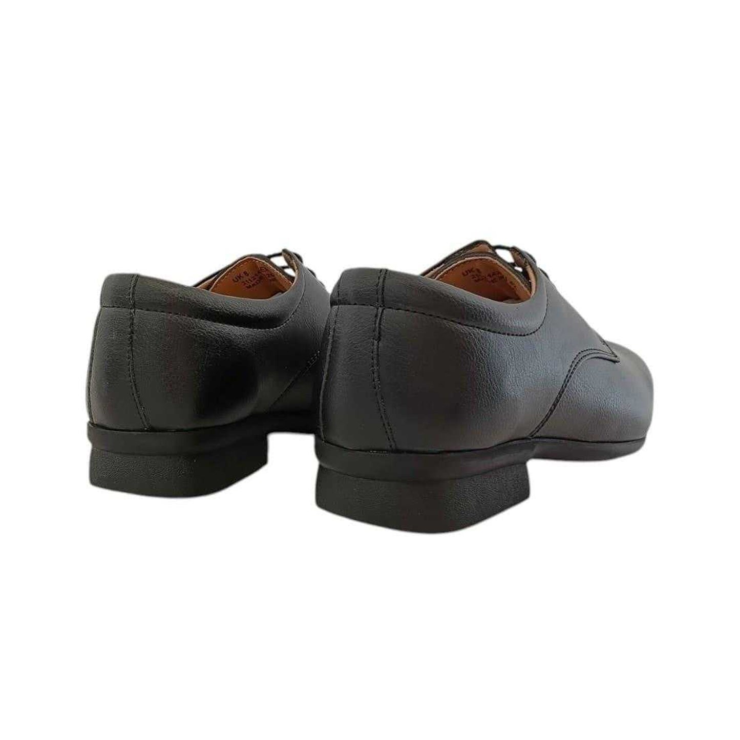 Black - Back - Firetrap Mens Low Heel Formal Shoes