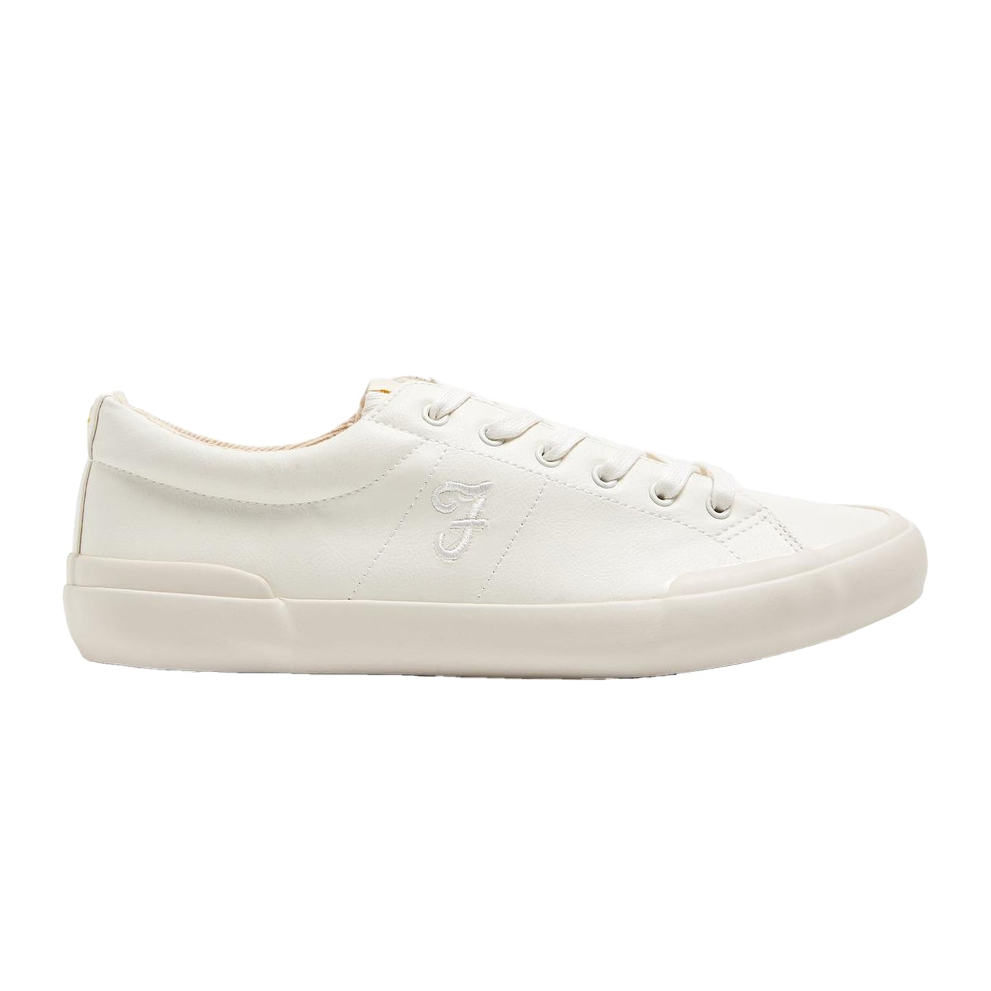 White - Front - Farah Mens Low Cut Shoes