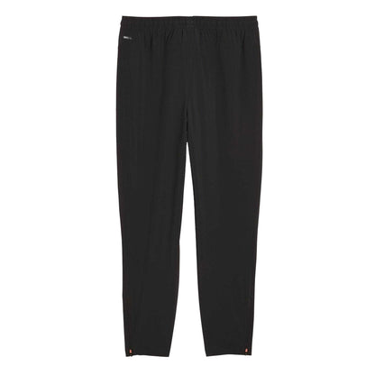 Black-Grey - Back - Puma Mens Flex Woven Joggers