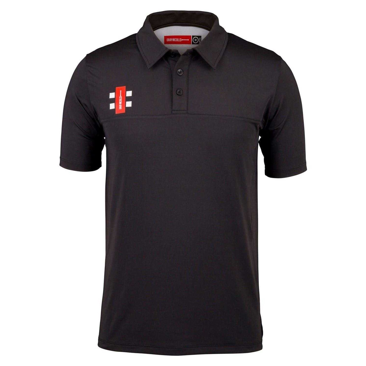 Black - Front - Gray-Nicolls Mens Pro Regular Athletic Polo Shirt