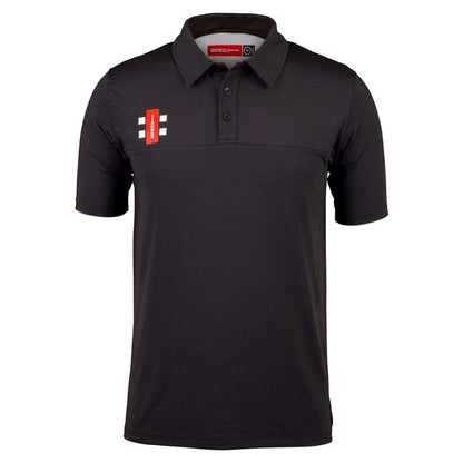 Black - Front - Gray-Nicolls Mens Pro Regular Athletic Polo Shirt