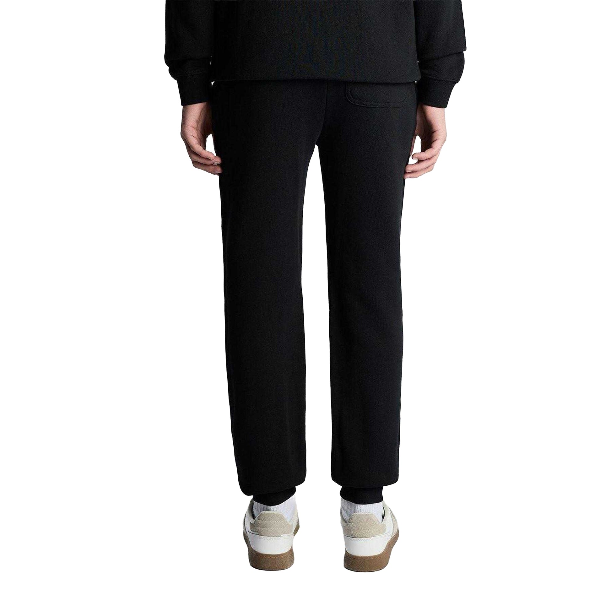 Black - Back - Lyle & Scott Childrens-Kids Fleece Joggers