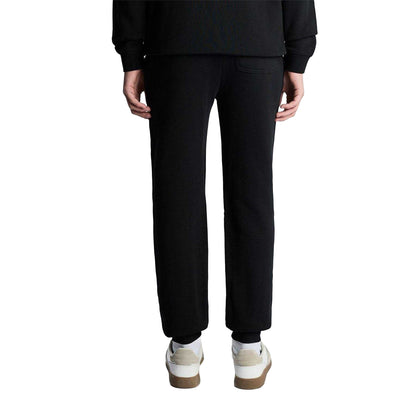 Black - Back - Lyle & Scott Childrens-Kids Fleece Joggers