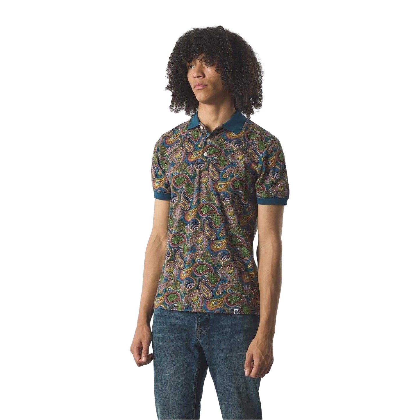 Multicoloured - Lifestyle - Pretty Green Mens House Paisley Polo Shirt