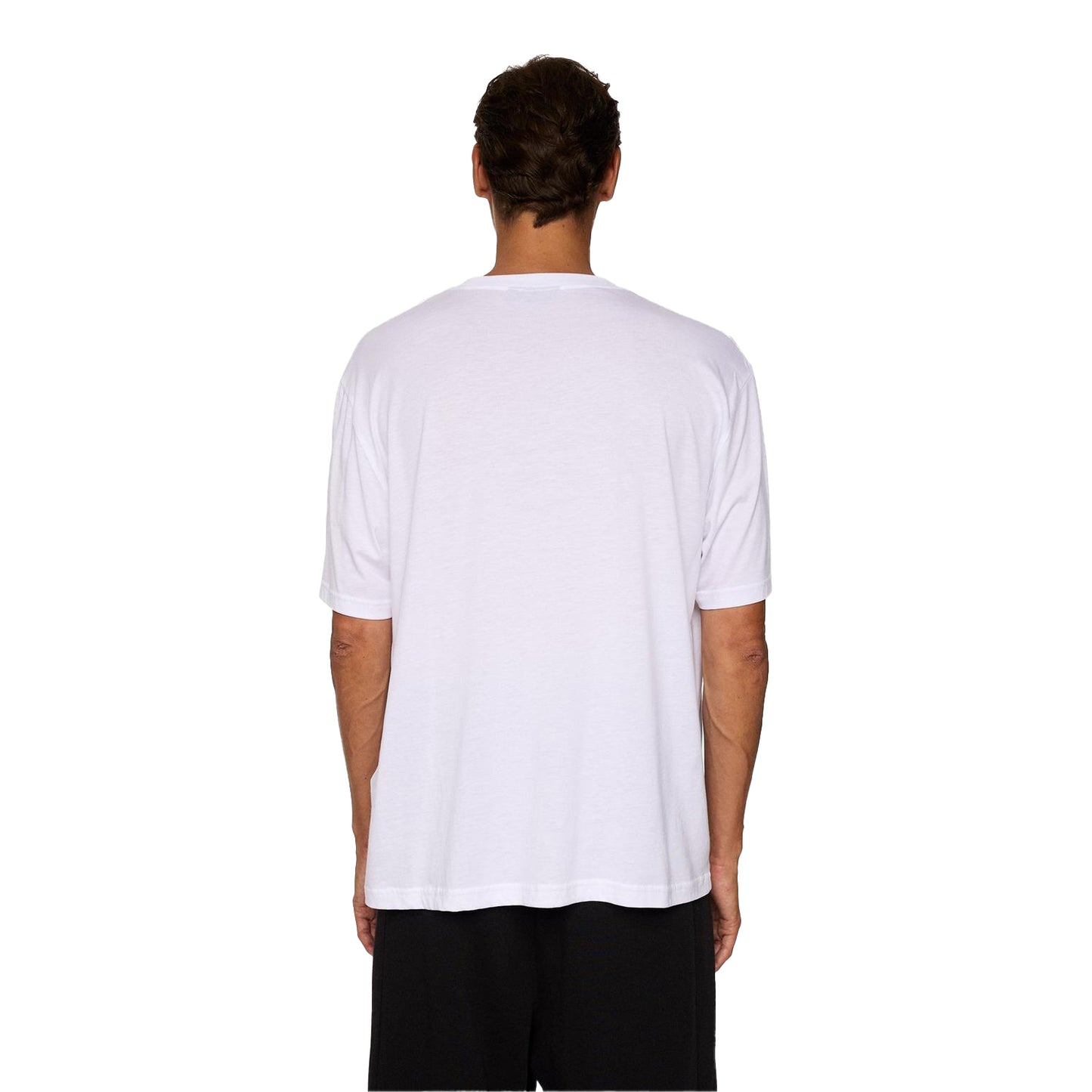 White - Back - J.Lindeberg Mens Alpha Jersey Crew Neck T-Shirt