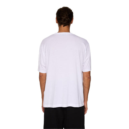 White - Back - J.Lindeberg Mens Alpha Jersey Crew Neck T-Shirt