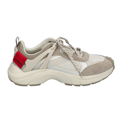 Medium Beige - Side - Hugo Womens-Ladies Low Trainers